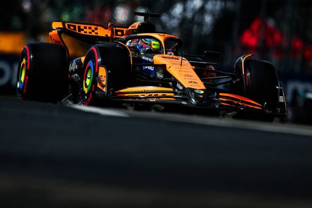 81 Oscar Piastri AUS, McLaren Formula 1 Team , F1 Grand Prix of Great Britain at Silverstone Circuit on July 6, 2024 in Silverstone, Great Britain Photo by HOCH ZWEI Silverstone Great Britain