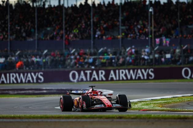 16 Charles Leclerc MCO, Scuderia Ferrari HP , F1 Grand Prix of Great Britain at Silverstone Circuit on July 6, 2024 in Silverstone, Great Britain Photo by HOCH ZWEI Silverstone Great Britain