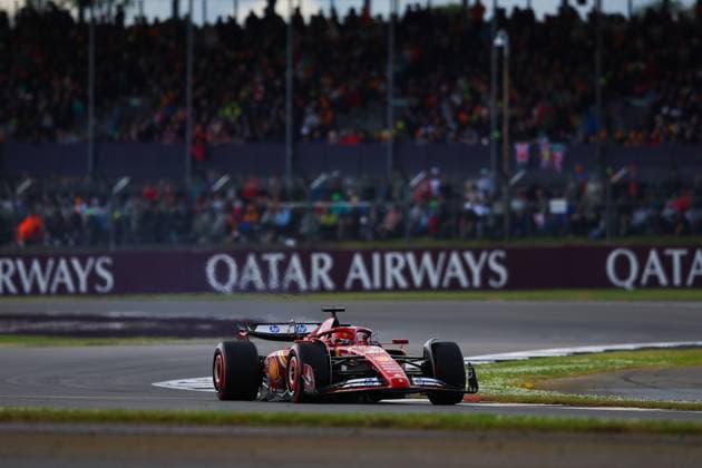 16 Charles Leclerc MCO, Scuderia Ferrari HP , F1 Grand Prix of Great Britain at Silverstone Circuit on July 6, 2024 in Silverstone, Great Britain Photo by HOCH ZWEI Silverstone Great Britain