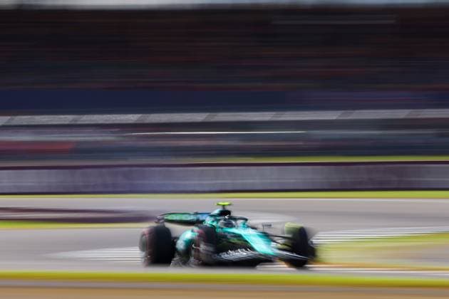 14 Fernando Alonso ESP, Aston Martin Aramco F1 Team , F1 Grand Prix of Great Britain at Silverstone Circuit on July 6, 2024 in Silverstone, Great Britain Photo by HOCH ZWEI Silverstone Great Britain