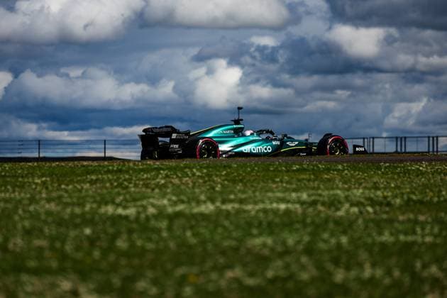 18 Lance Stroll CAN, Aston Martin Aramco F1 Team , F1 Grand Prix of Great Britain at Silverstone Circuit on July 6, 2024 in Silverstone, Great Britain Photo by HOCH ZWEI Silverstone Great Britain