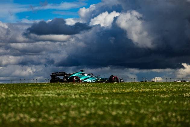 18 Lance Stroll CAN, Aston Martin Aramco F1 Team , F1 Grand Prix of Great Britain at Silverstone Circuit on July 6, 2024 in Silverstone, Great Britain Photo by HOCH ZWEI Silverstone Great Britain