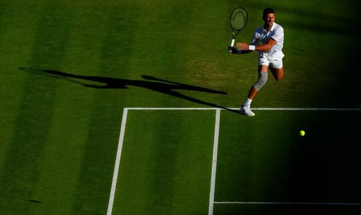 Novak Djokovic Wimbledon Tennis Championships, Day 6, The All England Lawn Tennis and Croquet Club, London, UK - 06 Jul 2024  Copyright: xJavierxGarcia Shutterstockx 14574535lg