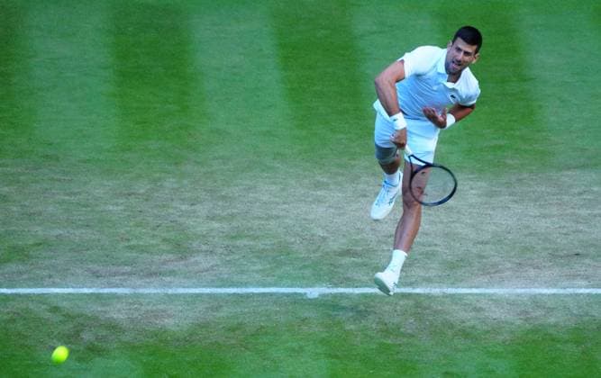 Novak Djokovic Wimbledon Tennis Championships, Day 6, The All England Lawn Tennis and Croquet Club, London, UK - 06 Jul 2024  Copyright: xJavierxGarcia Shutterstockx 14574535ky