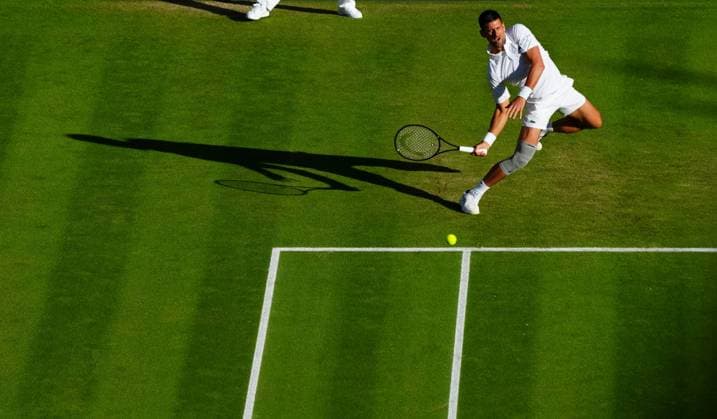 Novak Djokovic Wimbledon Tennis Championships, Day 6, The All England Lawn Tennis and Croquet Club, London, UK - 06 Jul 2024  Copyright: xJavierxGarcia Shutterstockx 14574535lm