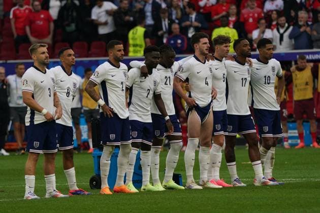 National team, Football, UEFA Euro2024, EM 2024,Quarterfinal, Düsseldorf, England Switzerland England action, single image