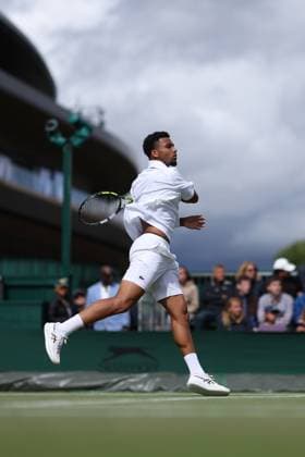 Arthur Fils (Fra) TENNIS : Wimbledon 2024 - 06 07 2024 AntoineCouvercelle Panoramic 