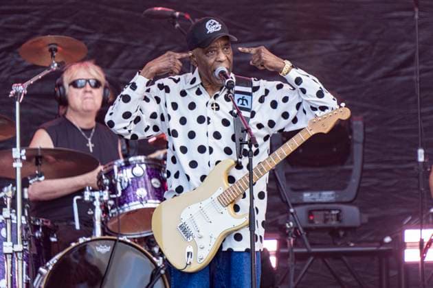 Motorsport, NASCAR, Xfinity Series, Buddy Guy concert on the sidelines of the Chicago Street Race