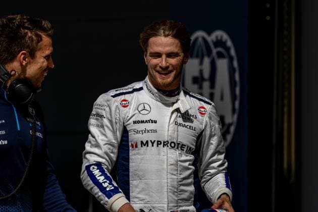 SILVERSTONE, UNITED KINGDOM: Logan Sargeant, racing for the Williams Racing team during the 2024 Formula 1 British Grand Prix at the Silverstone Circuit in Silverstone, United Kingdom