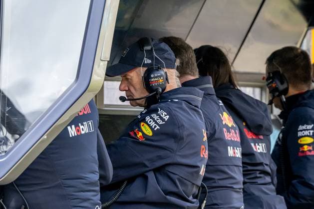 SILVERSTONE, UNITED KINGDOM: Adrian Newey, Chief Technical Officer of the Red Bull Racing team, at the 2024 Formula 1 British Grand Prix at the Silverstone Circuit in Silverstone, United Kingdom.