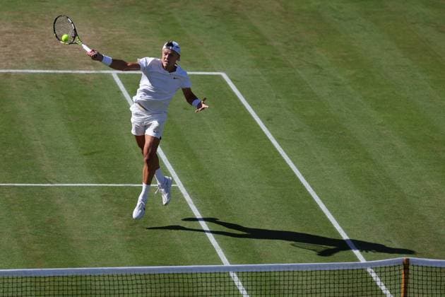 Holger Rune (Den) TENNIS : Wimbledon 2024 - 06 07 2024 AntoineCouvercelle Panoramic 