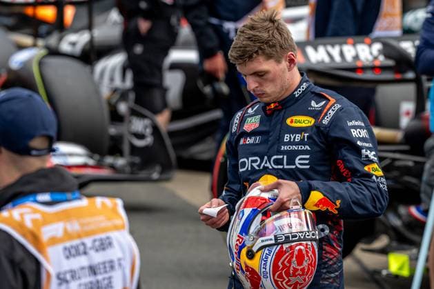 SILVERSTONE, UNITED KINGDOM: Max Verstappen, racing for the Red Bull Racing team during the 2024 Formula 1 British Grand Prix at the Silverstone Circuit in Silverstone, United Kingdom
