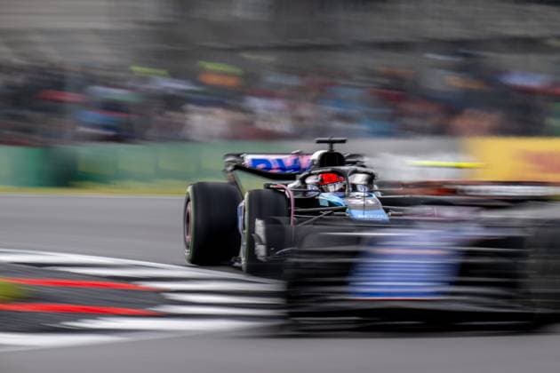 SILVERSTONE, UNITED KINGDOM: Esteban Ocon, racing for the Alpine team during the 2024 Formula 1 British Grand Prix at the Silverstone Circuit in Silverstone, United Kingdom