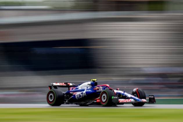 SILVERSTONE, UNITED KINGDOM: Yuki Tsunoda, racing for the Racing Bulls team during the 2024 Formula 1 British Grand Prix at the Silverstone Circuit in Silverstone, United Kingdom