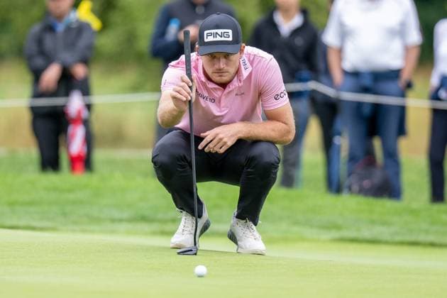 Freddy Schott on the green, BMW International Open 2024, Golf, 07 07 2024 Munich Bavaria Germany Copyright: xkolbert-press UlrichxGamelx