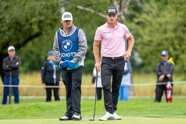Freddy Schott on the green, BMW International Open 2024, Golf, 07 07 2024 Munich Bavaria Germany Copyright: xkolbert-press UlrichxGamelx