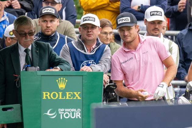 Freddy Schott on the tee, BMW International Open 2024, Golf, 07 07 2024 Munich Bavaria Germany Copyright: xkolbert-press UlrichxGamelx