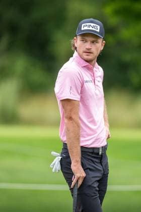 Freddy Schott relaxed, waiting, BMW International Open 2024, Golf, 07 07 2024 Munich Bavaria Germany Copyright: xkolbert-press UlrichxGamelx