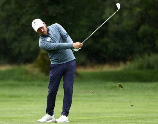 GOLF - BMW International Open 2024 MUNICH,GERMANY,07.JUL.24 - GOLF - DP World Tour, BMW International Open, GC Eichenried. Image shows Lukas Nemecz (AUT).  GEPAxpictures xThomasxBachun