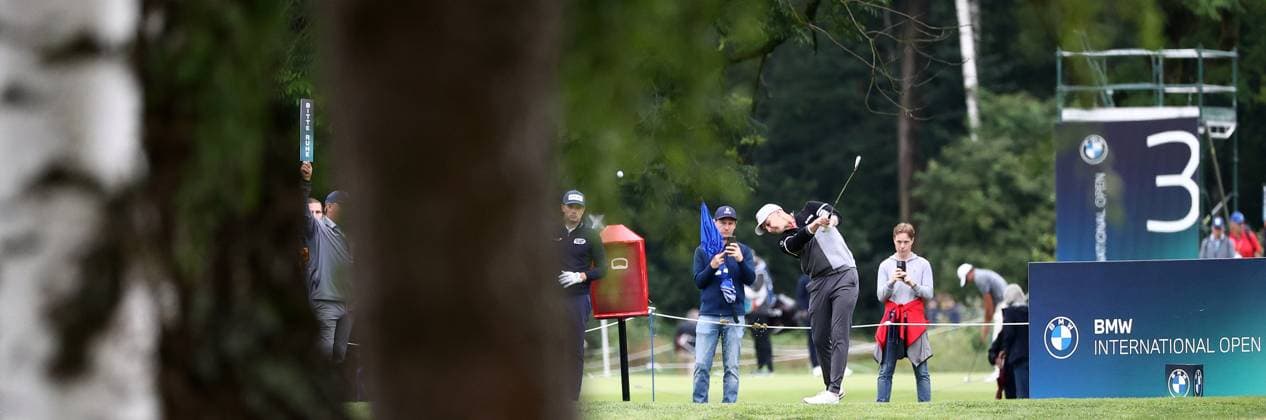GOLF - BMW International Open 2024 MUNICH,GERMANY,07.JUL.24 - GOLF - DP World Tour, BMW International Open, GC Eichenried. Image shows Matthias Schwab (AUT).  GEPAxpictures xThomasxBachun