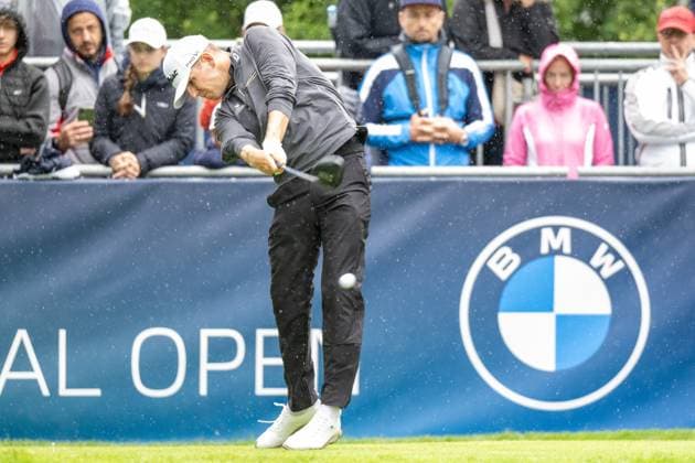 Jeremy Paul teeing off, BMW International Open 2024, Golf, 07 07 2024 Munich Bavaria Germany Copyright: xkolbert-press UlrichxGamelx