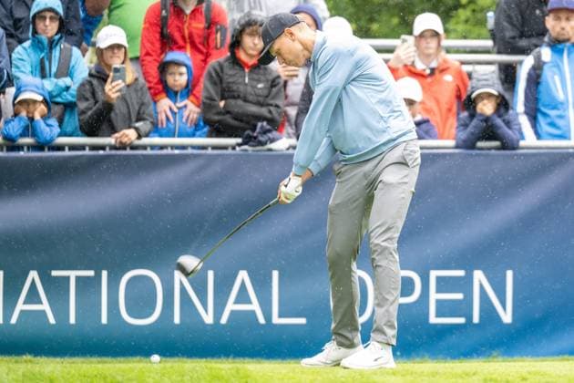Matti Schmid teeing off, BMW International Open 2024, Golf, 07 07 2024 Munich Bavaria Germany Copyright: xkolbert-press UlrichxGamelx
