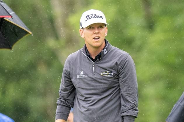 Jeremy Paul after the tee shot with open mouth, BMW International Open 2024, Golf, 07 07 2024 Munich Bavaria Germany Copyright: xkolbert-press UlrichxGamelx