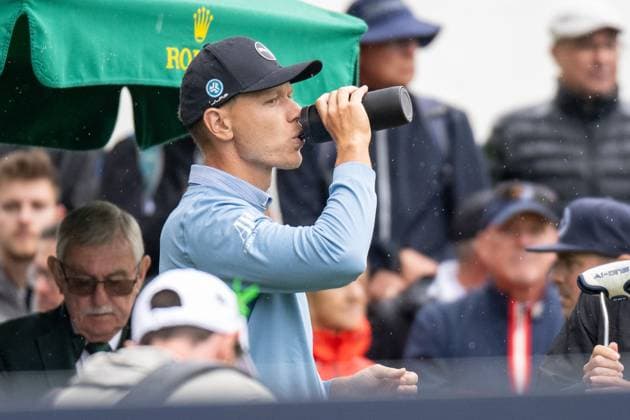 Matti Schmid waiting to tee off, BMW International Open 2024, Golf, 07 07 2024 Munich Bavaria Germany Copyright: xkolbert-press UlrichxGamelx