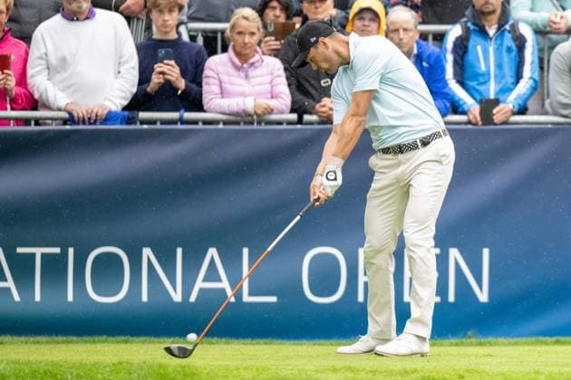 Martin Kaymer teeing off, BMW International Open 2024, Golf, 07 07 2024 Munich Bavaria Germany Copyright: xkolbert-press UlrichxGamelx