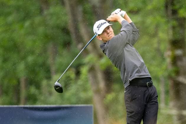 Jeremy Paul teeing off, BMW International Open 2024, Golf, 07 07 2024 Munich Bavaria Germany Copyright: xkolbert-press UlrichxGamelx