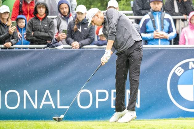 Jeremy Paul teeing off, BMW International Open 2024, Golf, 07 07 2024 Munich Bavaria Germany Copyright: xkolbert-press UlrichxGamelx