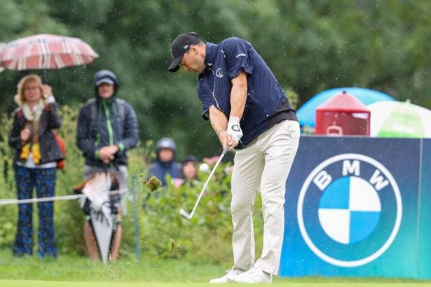 Martin Kaymer GER on the tee, Tee 8, BMW International Open 2024, Golf, DP World Tour, Men, Final, 07 07 2024 Moosinning Bavaria Germany Copyright: xkolbert-press ChristianxKolbertx