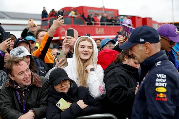Adrian Newey GBR, Oracle Red Bull Racing , F1 Grand Prix of Great Britain at Silverstone Circuit on July 7, 2024 in Silverstone, Great Britain Photo by HOCH ZWEI Silverstone Great Britain