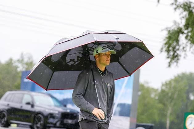 Jeremy Paul GER , on the tee, tee 8, BMW International Open 2024, Golf, DP World Tour, Men, Final, 07 07 2024 Moosinning Bavaria Germany Copyright: xkolbert-press ChristianxKolbertx
