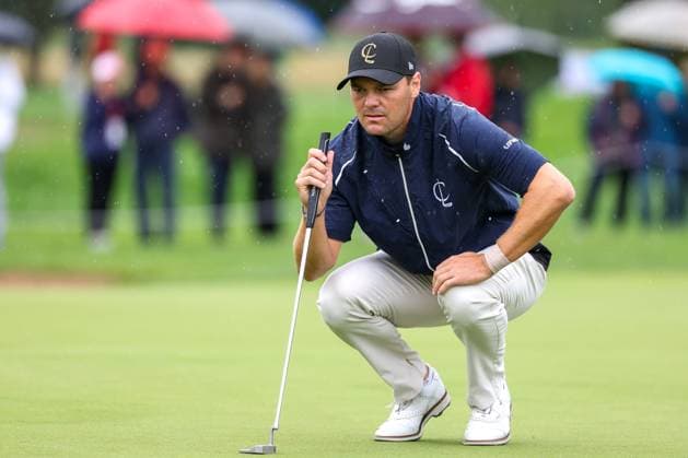 Martin Kaymer GER reading the putting line, BMW International Open 2024, Golf, DP World Tour, Men, Final, 07 07 2024 Moosinning Bavaria Germany Copyright: xkolbert-press ChristianxKolbertx