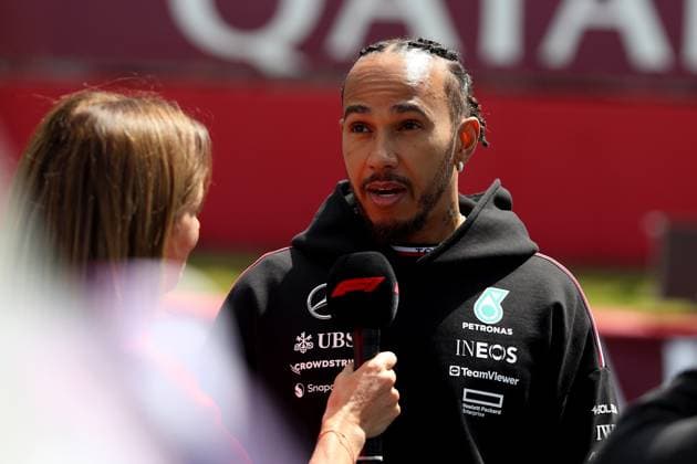 07 07 2024, xrarjax, Motorsport FIA Formula 1, British Grand Prix 2024 emspor, v l Lewis Hamilton Mercedes AMG Petronas starting number 44 Silverstone