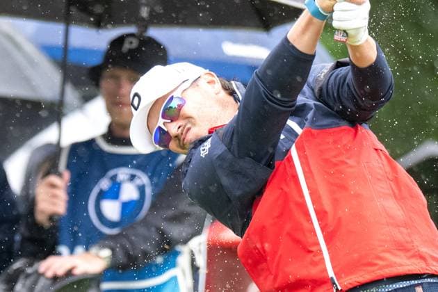 Ewen Ferguson tees off, BMW International Open 2024, Golf, 07 07 2024 Munich Bavaria Germany Copyright: xkolbert-press UlrichxGamelx