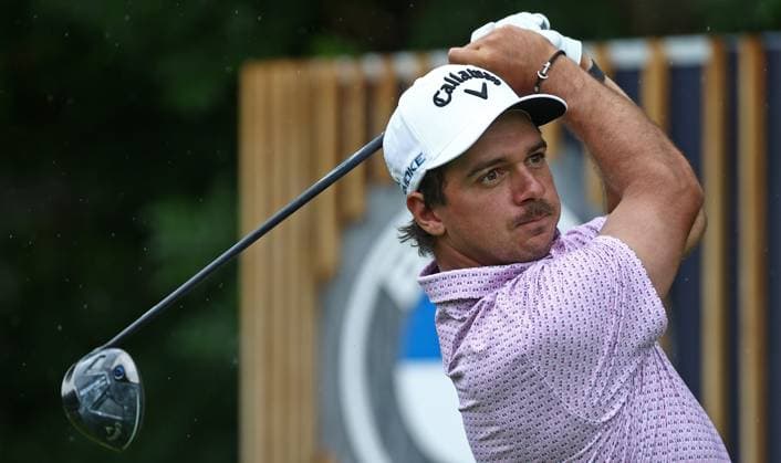 GOLF - BMW International Open 2024 MUNICH,GERMANY,07.JUL.24 - GOLF - DP World Tour, BMW International Open, GC Eichenried. Image shows David Micheluzzi (AUS).  GEPAxpictures xThomasxBachun