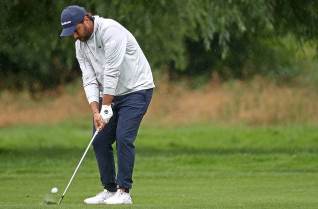 GOLF - BMW International Open 2024 MUNICH,GERMANY,07.JUL.24 - GOLF - DP World Tour, BMW International Open, GC Eichenried. Image shows Romain Langasque (FRA).  GEPAxpictures xThomasxBachun