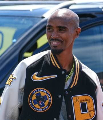 7th July 2024; Silverstone Circuit, Northamptonshire, England; Formula 1 2024 Qatar Airways British F1 Grand Prix; Race Day; athlete Mo Farah on the grid  ActionPlus12665594 PaulxBonser