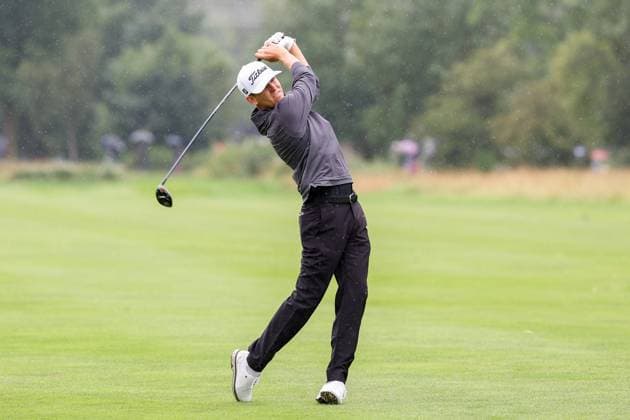 Jeremy Paul GER , on the fairway, BMW International Open 2024, Golf, DP World Tour, Men, Final, 07 07 2024 Moosinning Bavaria Germany Copyright: xkolbert-press ChristianxKolbertx