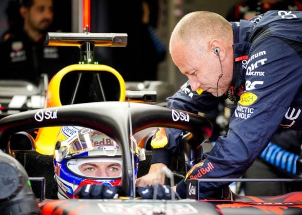 SILVERSTONE - Max Verstappen (Red Bull Racing) prior to the British Grand Prix. ANP SANDER KONING xVIxANPxSportx xxANPxIVx 502983360 originalFilename: 502983360.jpg