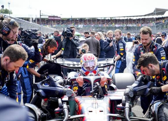 SILVERSTONE - Max Verstappen (Red Bull Racing) prior to the British Grand Prix. ANP SANDER KONING xVIxANPxSportx xxANPxIVx 502983841 originalFilename: 502983841.jpg