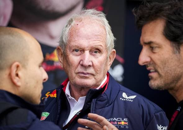 SILVERSTONE - Helmut Marko (Red Bull Racing) prior to the British Grand Prix. ANP SANDER KONING xVIxANPxSportx xxANPxIVx 502984624 originalFilename: 502984624.jpg