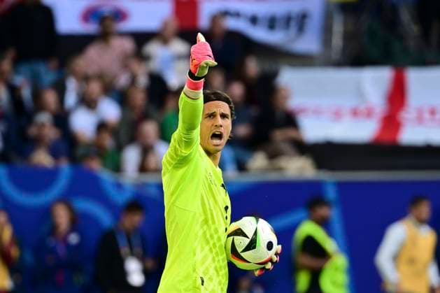 Yann Sommer 1 Switzerland , England Switzerland, Football, UEFA Euro 2024, Quarter-finals, 06 07 2024 Düsseldorf North Rhine-Westphalia Germany Copyright: xkolbert-press MarcxNiemeyerx