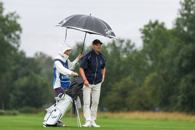 Martin Kaymer GER on the fairway, BMW International Open 2024, Golf, DP World Tour, Men, Final, 07 07 2024 Moosinning Bavaria Germany Copyright: xkolbert-press ChristianxKolbertx