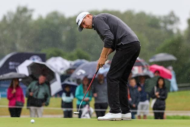 Jeremy Paul GER , putting, BMW International Open 2024, Golf, DP World Tour, Men, Final, 07 07 2024 Moosinning Bavaria Germany Copyright: xkolbert-press ChristianxKolbertx