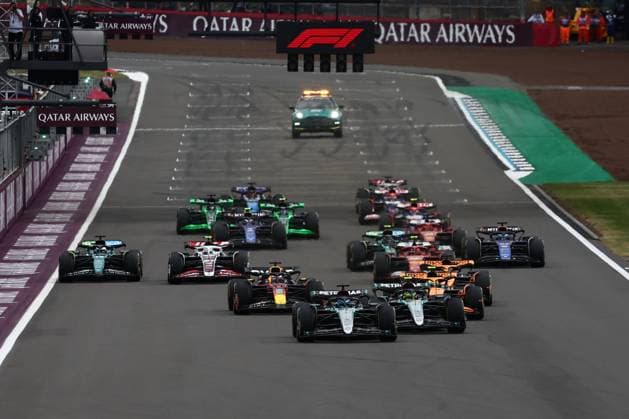 F1 British Grand Prix 2024 Start of the Formula 1 British Grand Prix at Silverstone Circuit in Northampton, Great Britain on July 7, 2024. Northampton United Kingdom  Copyright: xJakubxPorzyckix originalFilename:porzycki-f1britis240707_npSb6.jpg