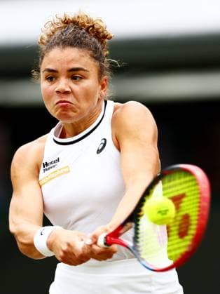 Jasmine Paolini of Italy. Wimbledon Tennis Championships, Day 7, The All England Lawn Tennis and Croquet Club, London, UK - 07 Jul 2024  Copyright: xJamesxMarsh Shutterstockx 14575060bp