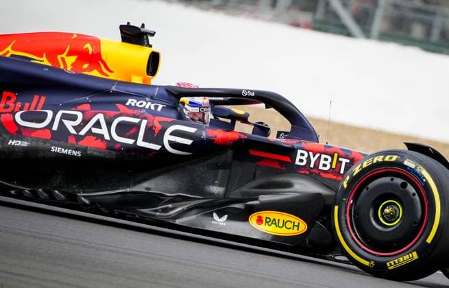 SILVERSTONE - Max Verstappen (Red Bull Racing) in action during the Grand Prix of Great Britain. ANP SANDER KONING xVIxANPxSportx xxANPxIVx 502989649 originalFilename: 502989649.jpg